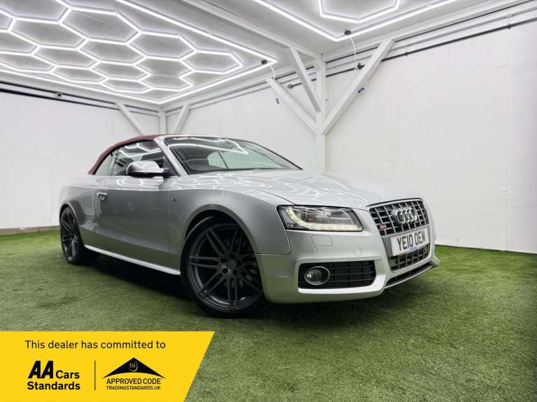 2010 Audi S5 3.0 TFSI V6 Cabriolet S Tronic quattro Euro 5 2dr CONVERTIBLE Petrol Automatic