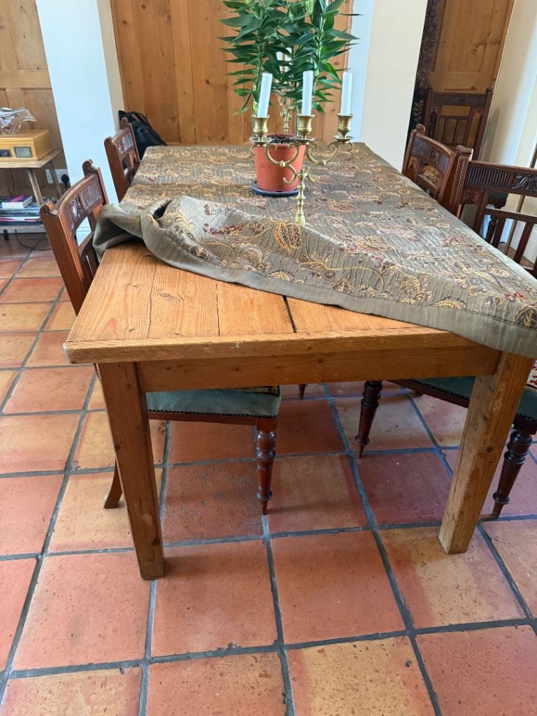 Antique Scottish farm table 