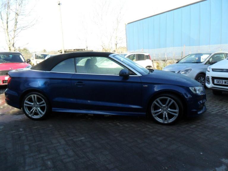 2014 Audi A3 1.4 TFSI 150 S Line 2dr CONVERTIBLE Petrol Manual