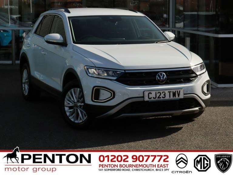 2023 Volkswagen T-Roc 1.0 TSI Life Euro 6 (s/s) 5dr HATCHBACK Petrol Manual