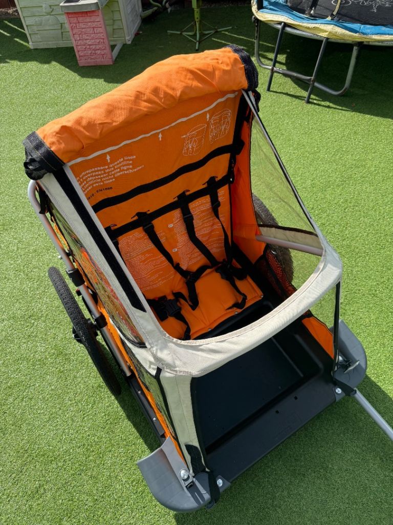 Kids Bike Trailer Double 