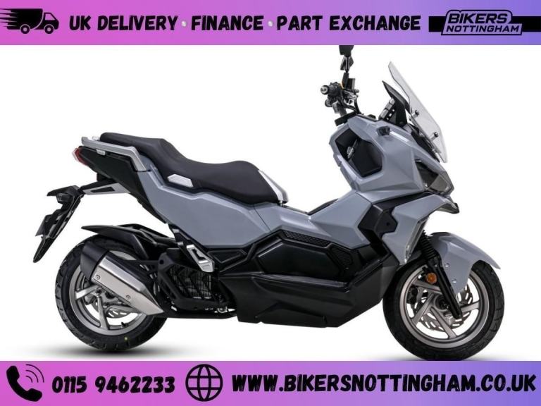 Sym ADX 125cc LC 2025 **ABS and TRACTION CONTROL** REDUCED **