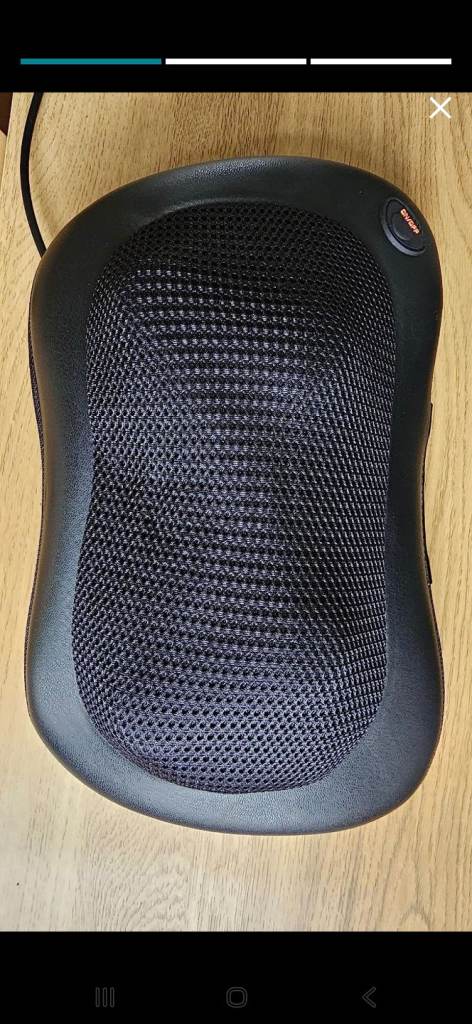 Massage Shiatsu Cushion (As new)