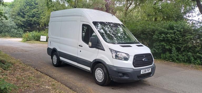 2018 Ford Transit 350 ex bt workshop l2 h3 95k new wetbelt ideal camper conversion  PANEL VAN Die...