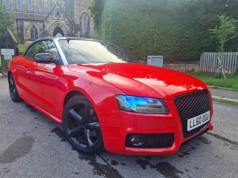 2011 Audi A5 Cabriolet 2.0 TDI S line fully loaded heated seats with heated neck heaters 