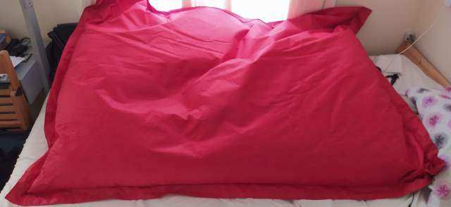Large Red Beanbag