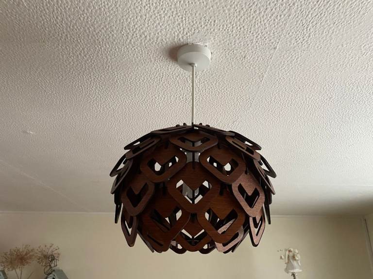 Pendant Ceiling Lamp Hand Made Statement Piece | Cosy Summer Lamp Shade B22/BC