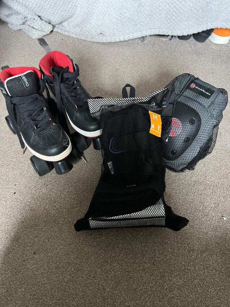 Roller Skates with Safety Pads