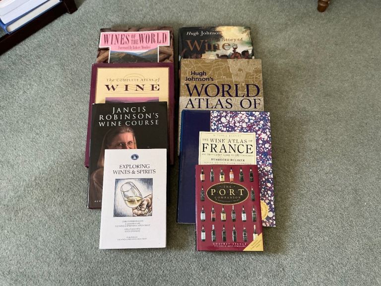 Collection of Wine & Spirit Books – Very Good Condition