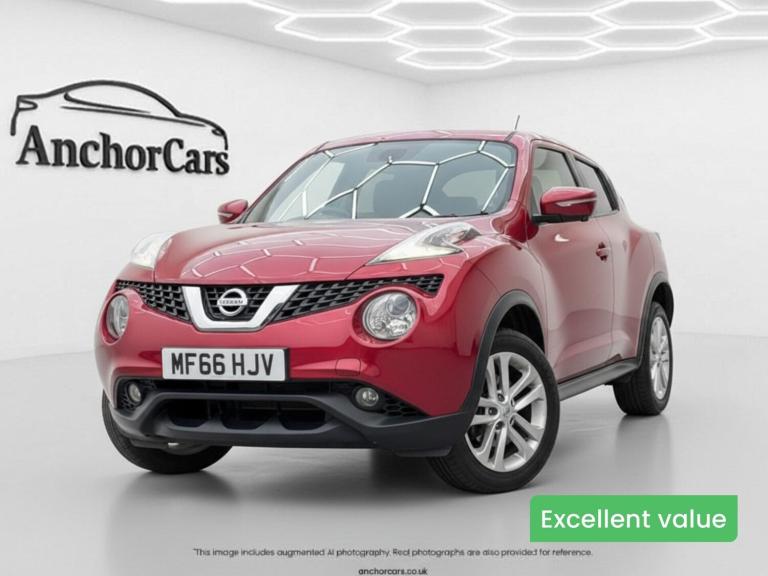 2016 Nissan Juke N-Connecta SUV 5dr Petrol XTRON 1.6 Euro 6 (117 ps) Hatchback Petrol Automatic