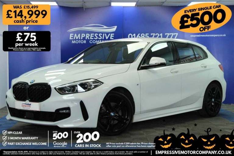 2020 20 BMW 1 SERIES 1.5 116D M SPORT HATCHBACK 5DR DIESEL DCT EURO 6 (S/S) (116