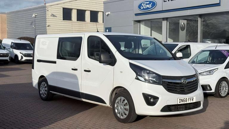 2018 Vauxhall Vivaro 2900 1.6CDTI 120PS Sportive H1 DoubleCab Other Diesel Manual