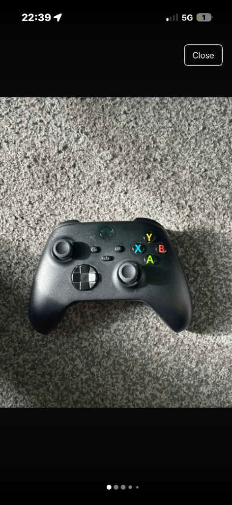 Xbox controller read description 