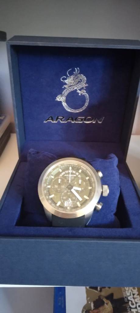 Aragon Caprice 8040.N 50mm Green Chronograph 