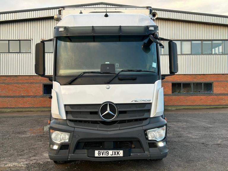 MERCEDES ACTROS 2532 *EURO 6* 26 TONNE CURTAINSIDE 2019 – BV19 JXK