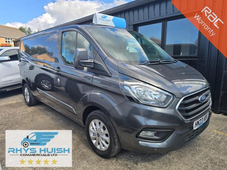 2023 Ford Transit Custom 2.0 EcoBlue 130ps Low Roof Limited Van PANEL VAN DIESEL Manual