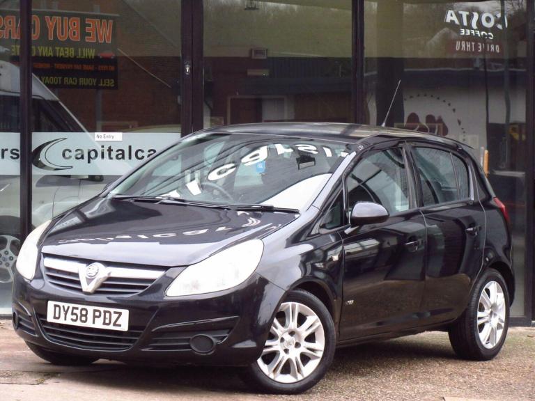 2008 Vauxhall Corsa 1.4i 16v Design 5dr (a/c) HATCHBACK Petrol Automatic