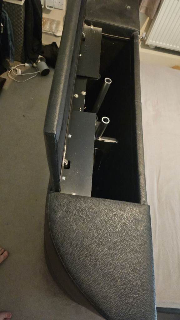 Electric double TV bed