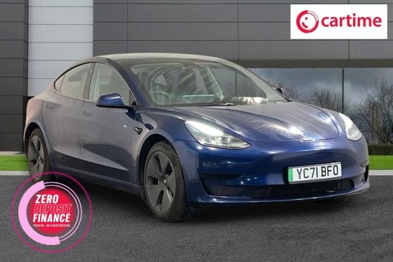 2021 71 TESLA MODEL 3 STANDARD RANGE PLUS SALOON 4DR ELECTRIC AUTO RWD (241 BHP)