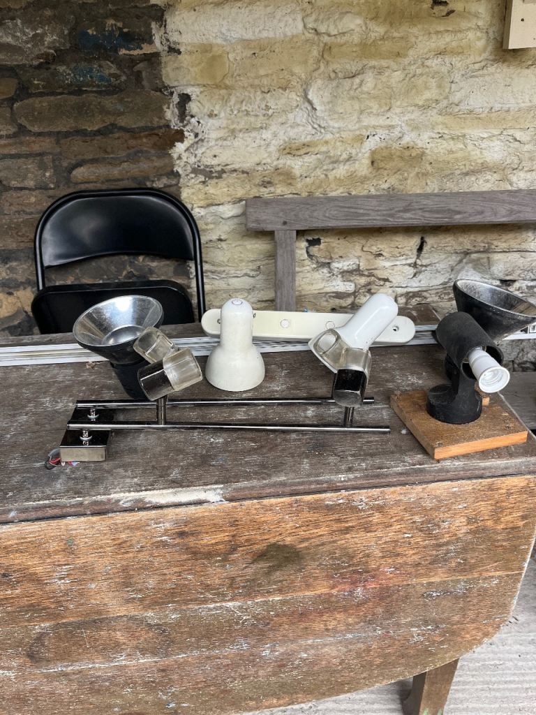 Light fitting taken out of workshop