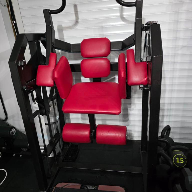 Abdominal Workout Machine – Red and Black, Good Condition