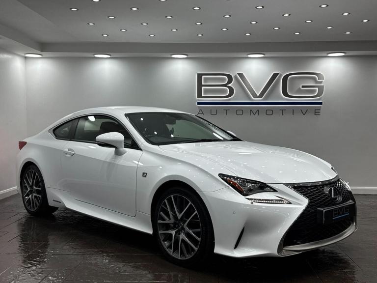 2016 Lexus RC 2.5 300h F Sport CVT Euro 6 (s/s) 2dr COUPE Petrol/Electric Hybrid Automatic
