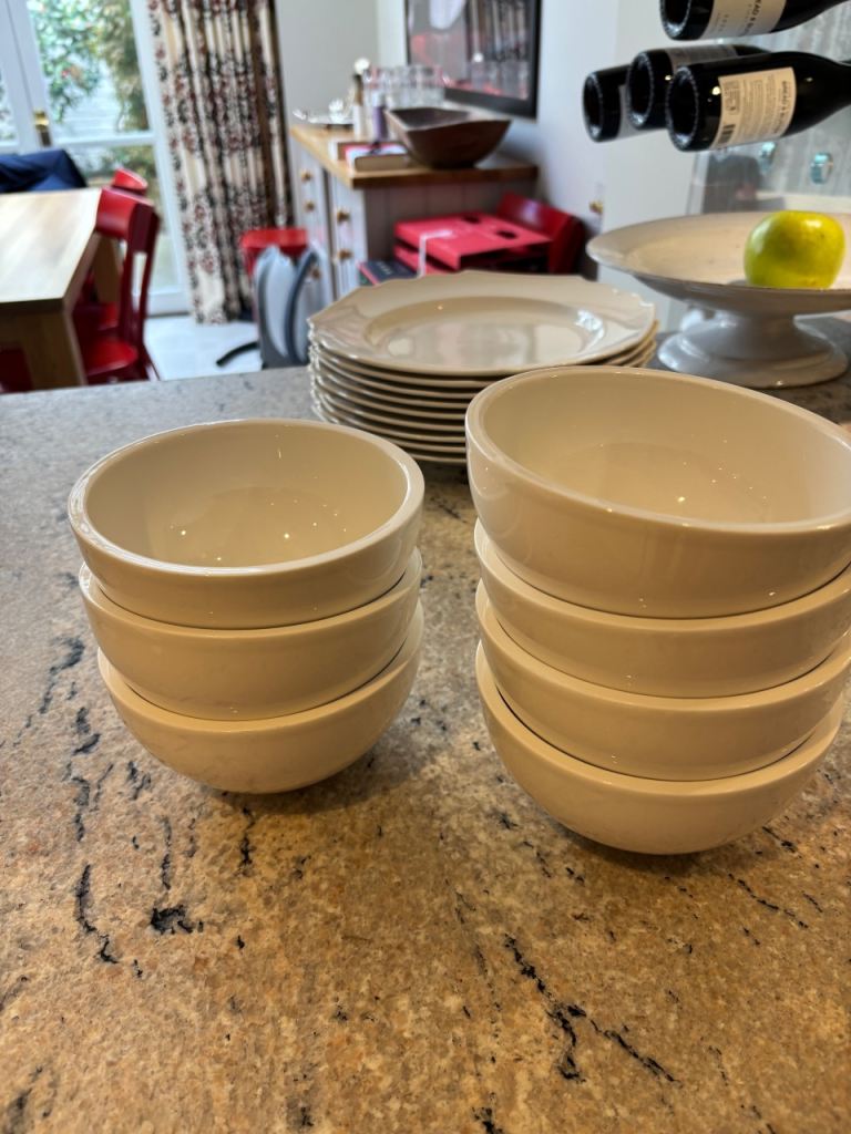 Villeroy and Boch “Artesano” cereal bowls