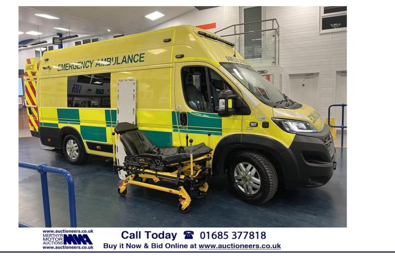2020 Fiat Ducato 42 MAXI 2.3 MULTIJET 180PS AMBULANCE C/W STRETCHER (EURO 6) --------------- PANE...