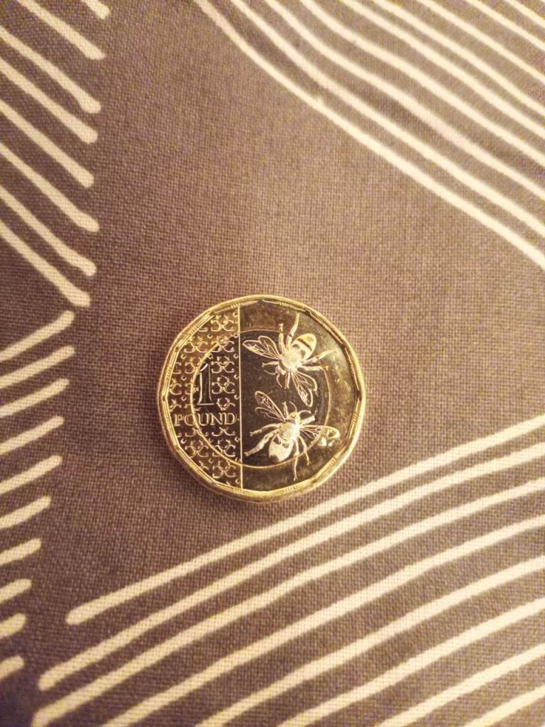 2025 £1 Honey Bee Coin