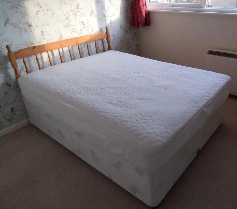 Divan double bed with mattress Free 