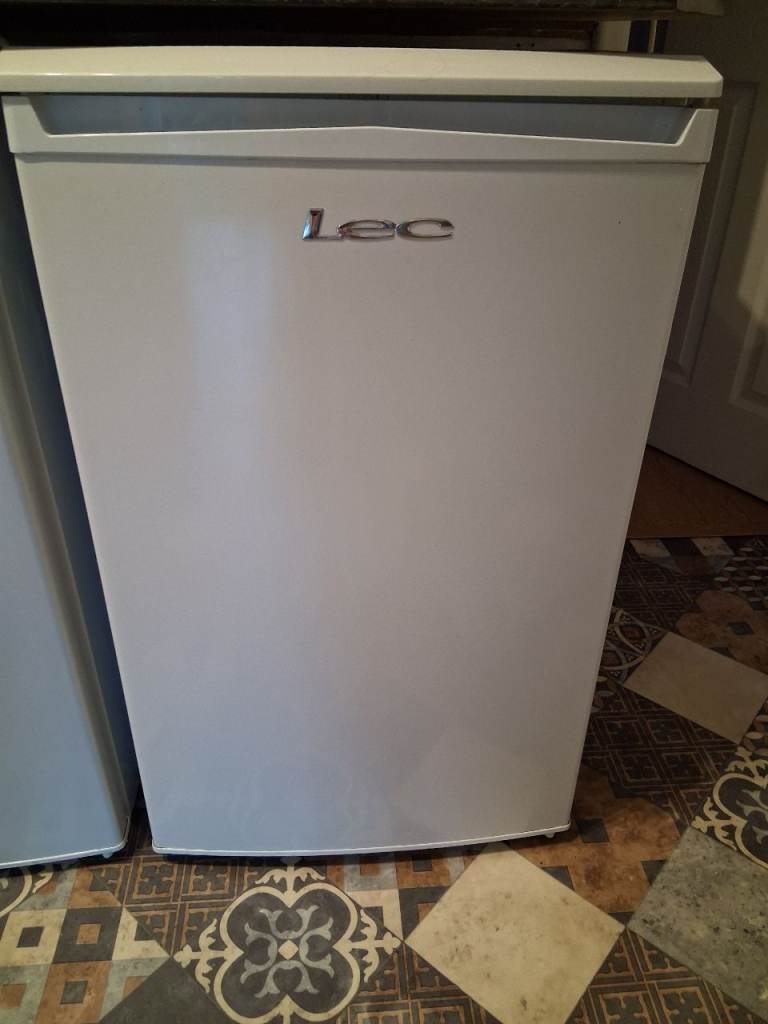 Lec Freestanding Freezer - White, Good Condition