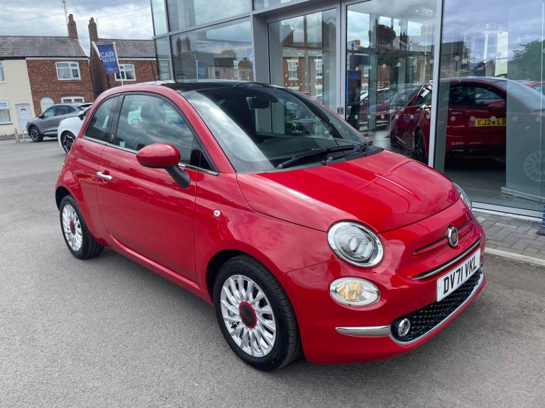 2021 Fiat 500 1.0 Mild Hybrid Red 3dr Hatchback PETROL Manual