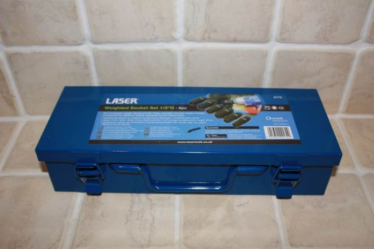 Laser Tools 9172 Weighted Socket Set 1/2"D 6pc
