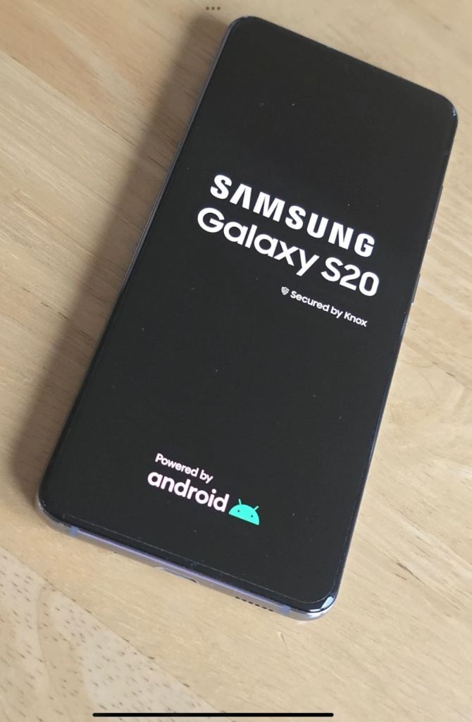 Samsung Galaxy S20 unlocked 128gb grey excellent condition. 