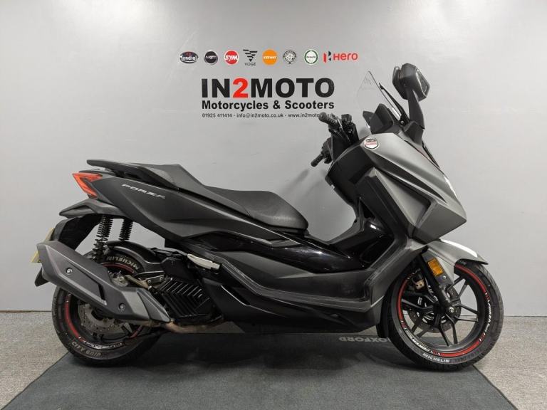 2023 (23) Honda Forza 125 in Grey with 14,597 miles