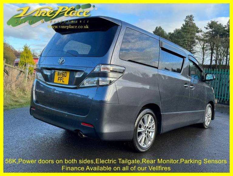 2011 Toyota Vellfire 2.4Z Platinum Selection 2 Type Gold, 7 Seat, Auto MPV Petrol Automatic