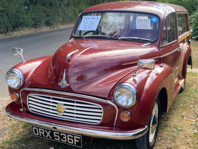 1968 Morris Minor 1000 Traveller – MOT’d until July 2026 (with no advisories)
