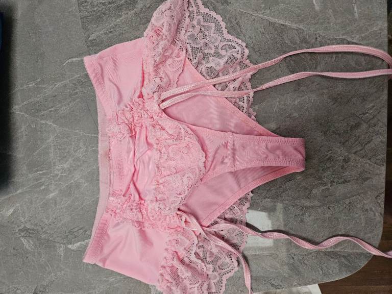 Pink Lace sexy Lingerie  - Brand New