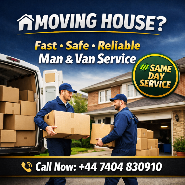 Man and Van Removals London | House Moves | Office Moves | Call Now