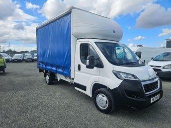  2021 ON 21 PLATE PEUGOT BOXER 335 L4 140BHP X LWB 2200CC CURTAIN SIDER ULEZ 