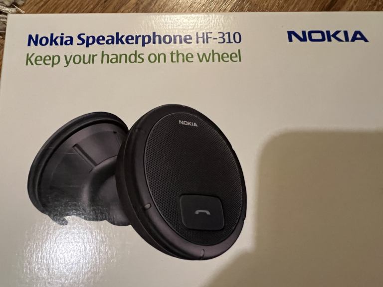 Genuine NOKIA HF-310 Speakerphone Bluetooth Handsfree, NEW