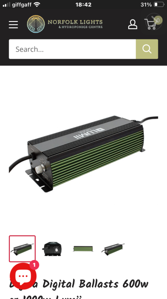 image for 10 digital 600 W ballast or 10 600 W ballast