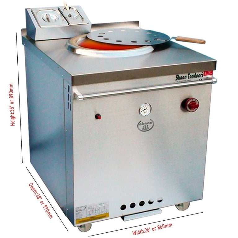 Commercial Heavy Duty Indian Tandoor- 34'' (NG/LPG)