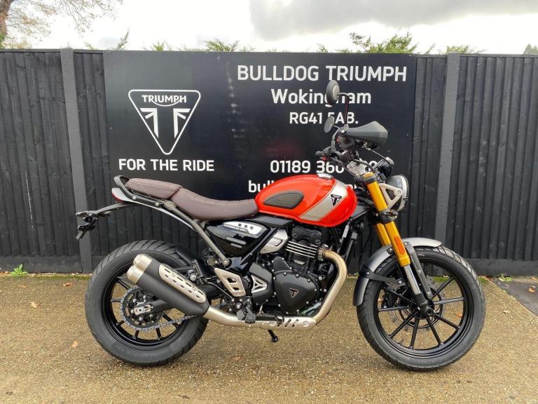 2025 TRIUMPH SCRAMBLER 400 X