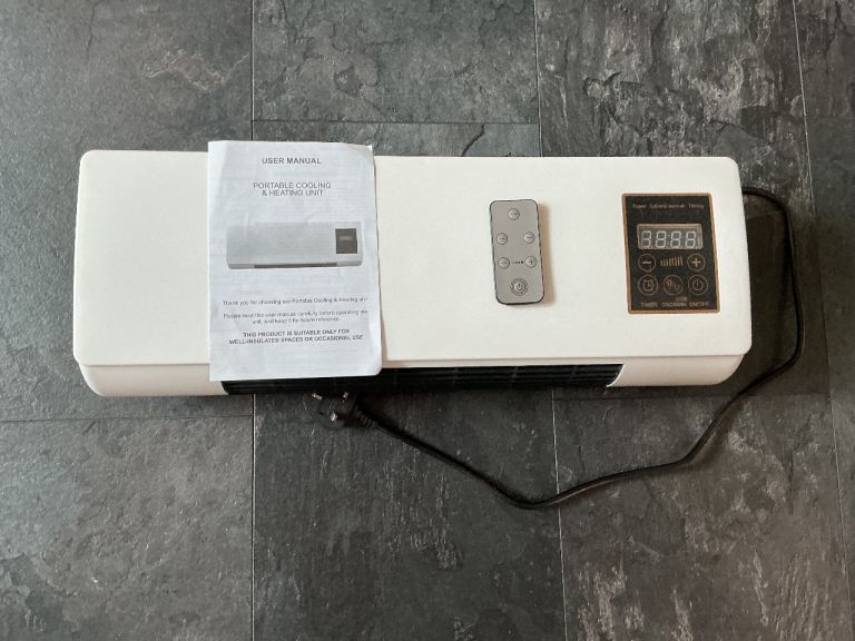 Portable Cooling & Heating Unit with Remote