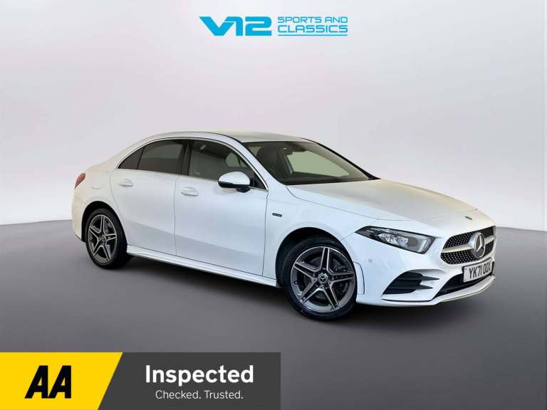 2021 Mercedes-Benz A-Class 1.3 A250e 15.6kWh AMG Line (Executive) Saloon 4dr Petrol Plug-in Hybri...