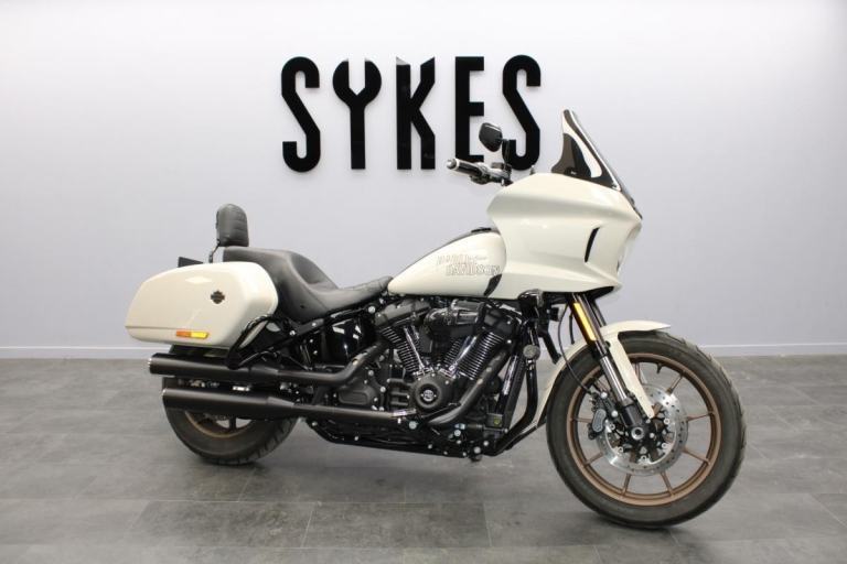 2023 Harley-Davidson FXLRST Softail Low Rider ST in White Sand Pearl