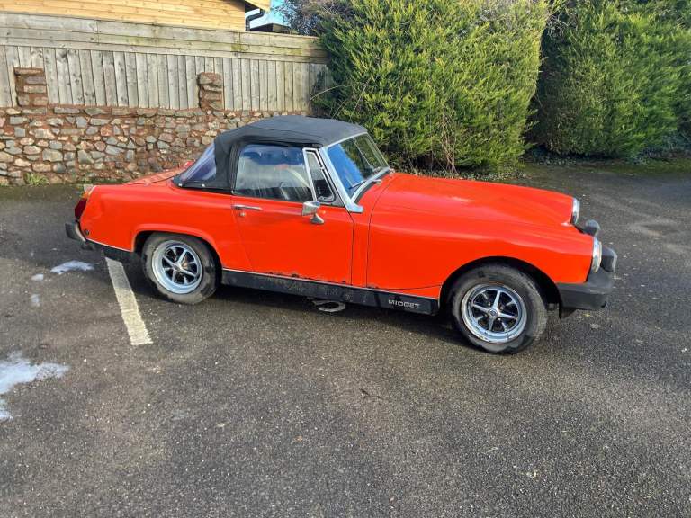 MG, MIDGET 1500, 1979, 1491 (cc)