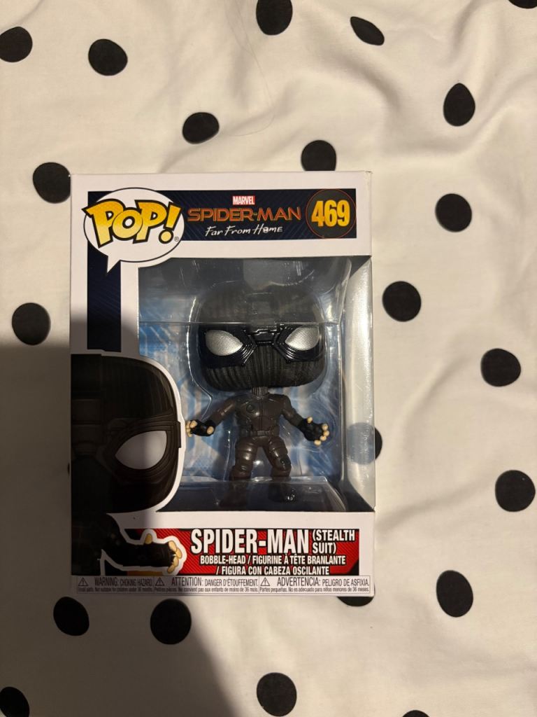 Spiderman Funko Pop collection 