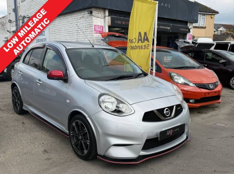 2017 Nissan Micra MARCH NISMO 1.2 Petrol Silver 5dr Hatchback Petrol Automatic